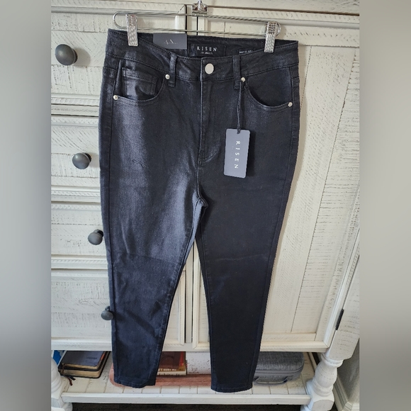 Risen High-Rise Skinny Jeans - Picture 1 of 5